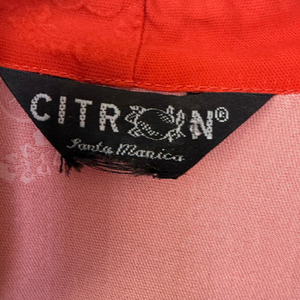 CITRON branded kimono-style  jacket Japanese design Size XL - Picture 3 of 10